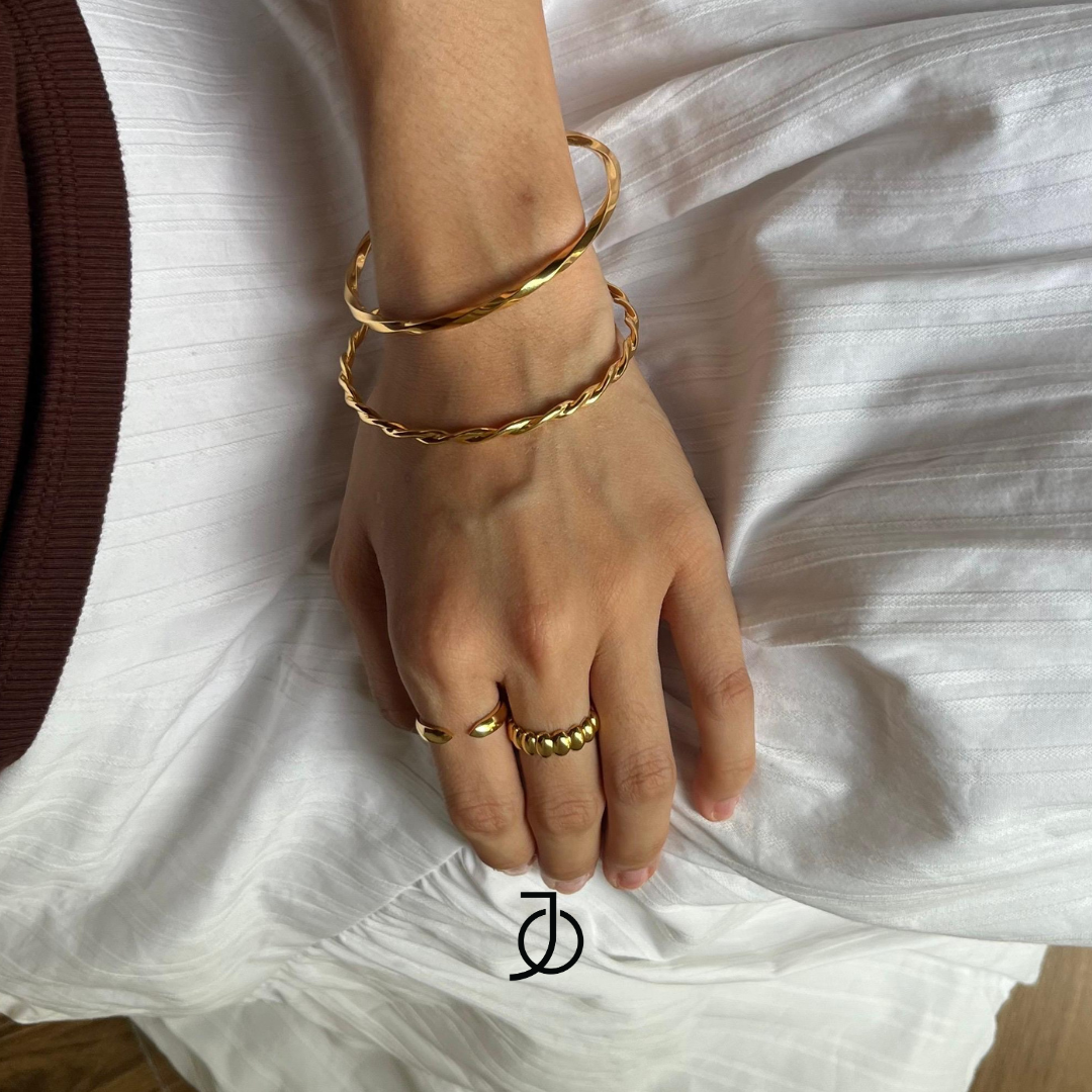 JO Gelang Emas - Slow Twist Bangle 17k