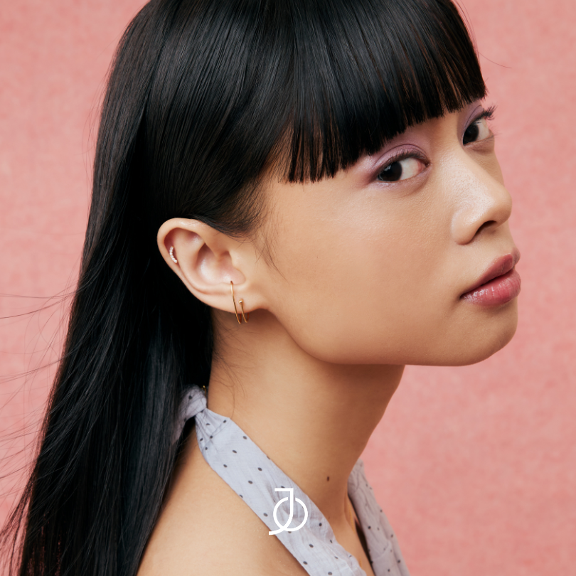 JO Mini Ball Illusion Studs 17k