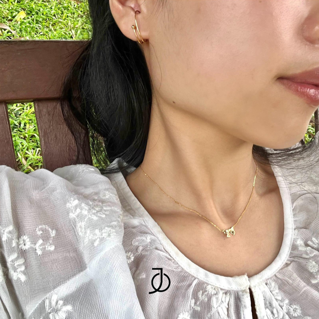 JO Mini Ball Illusion Studs 17k