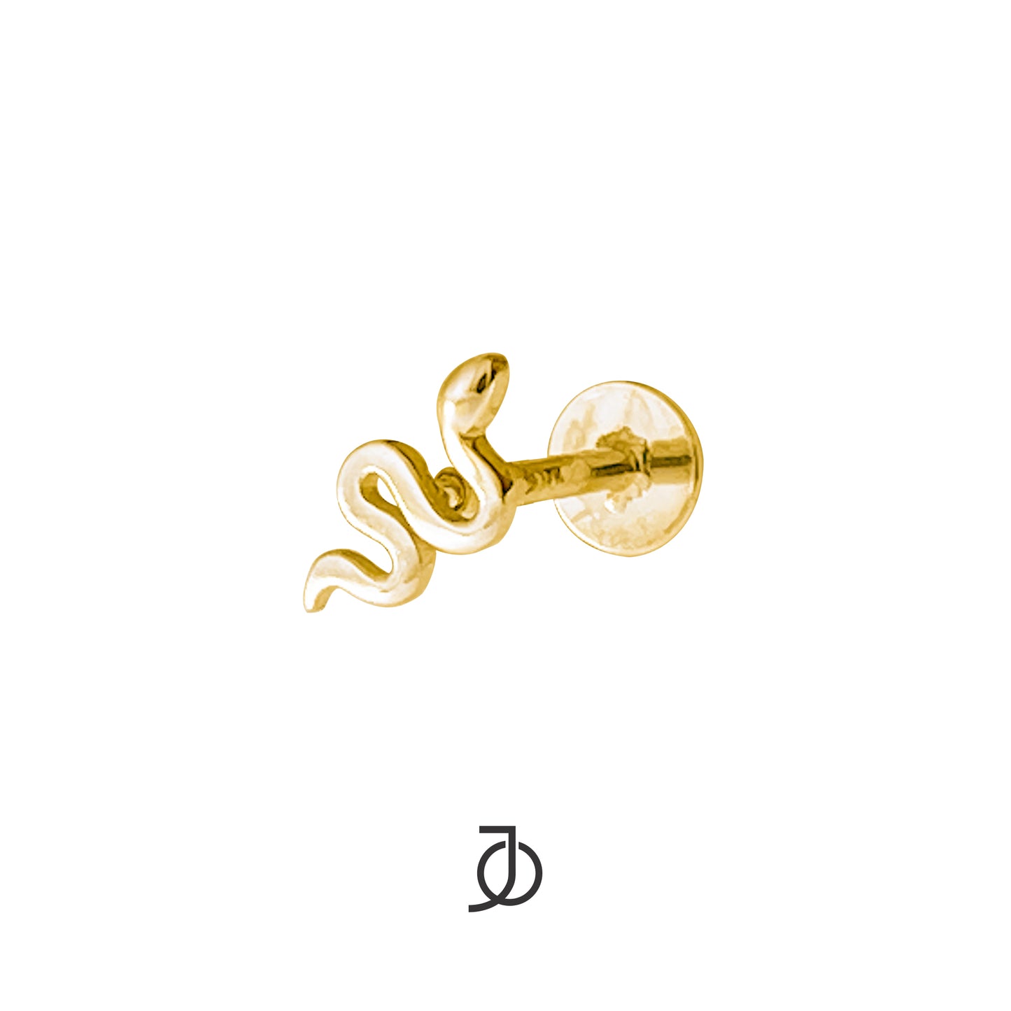 JO Gold Serpent Flat Back 17k
