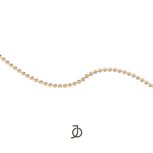 Jo Diamond Cut Beaded Chain