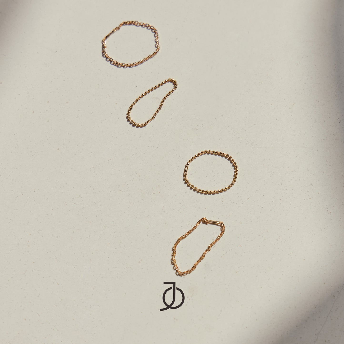 Jo Thin Chain Ring 17k