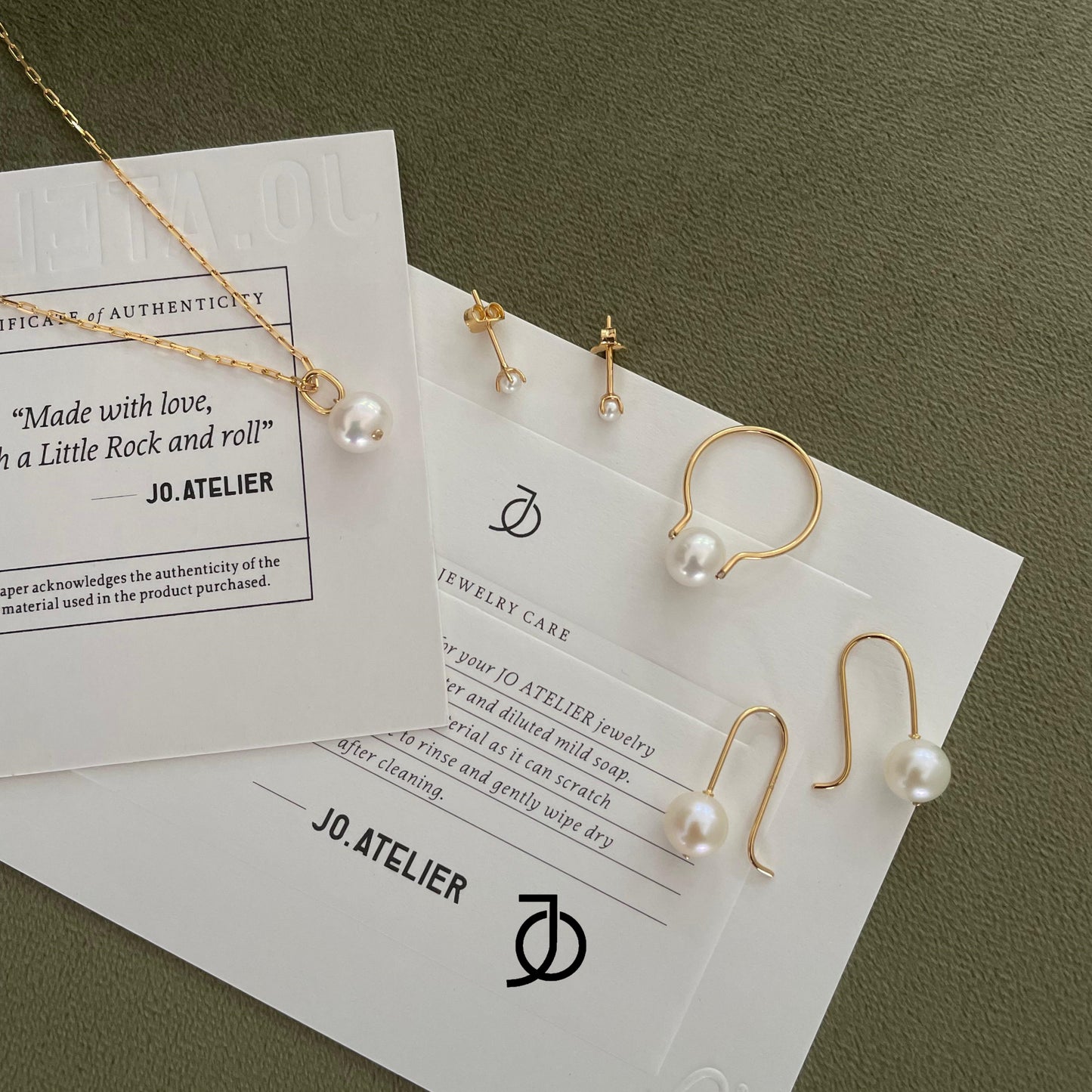 JO Gumball Pearl Pendant 17K