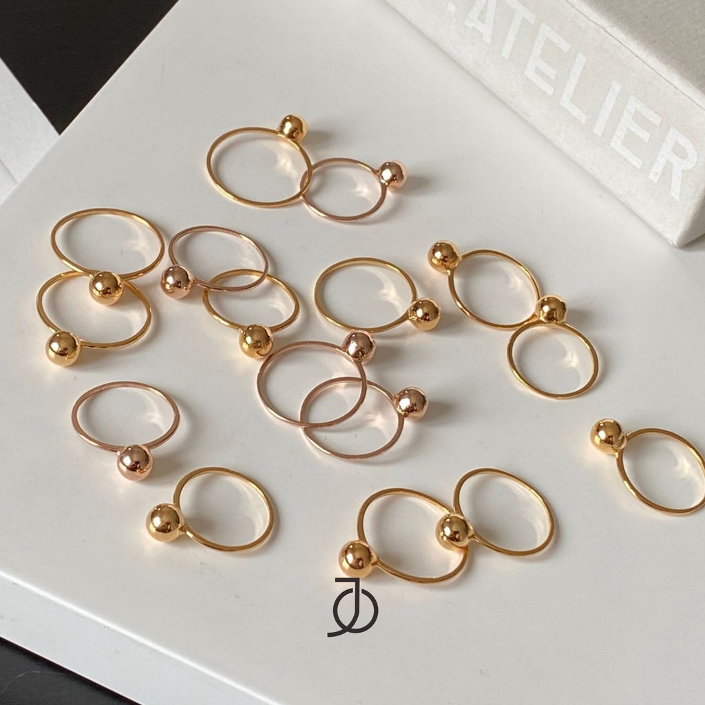 JO Small Ball Ring 17k