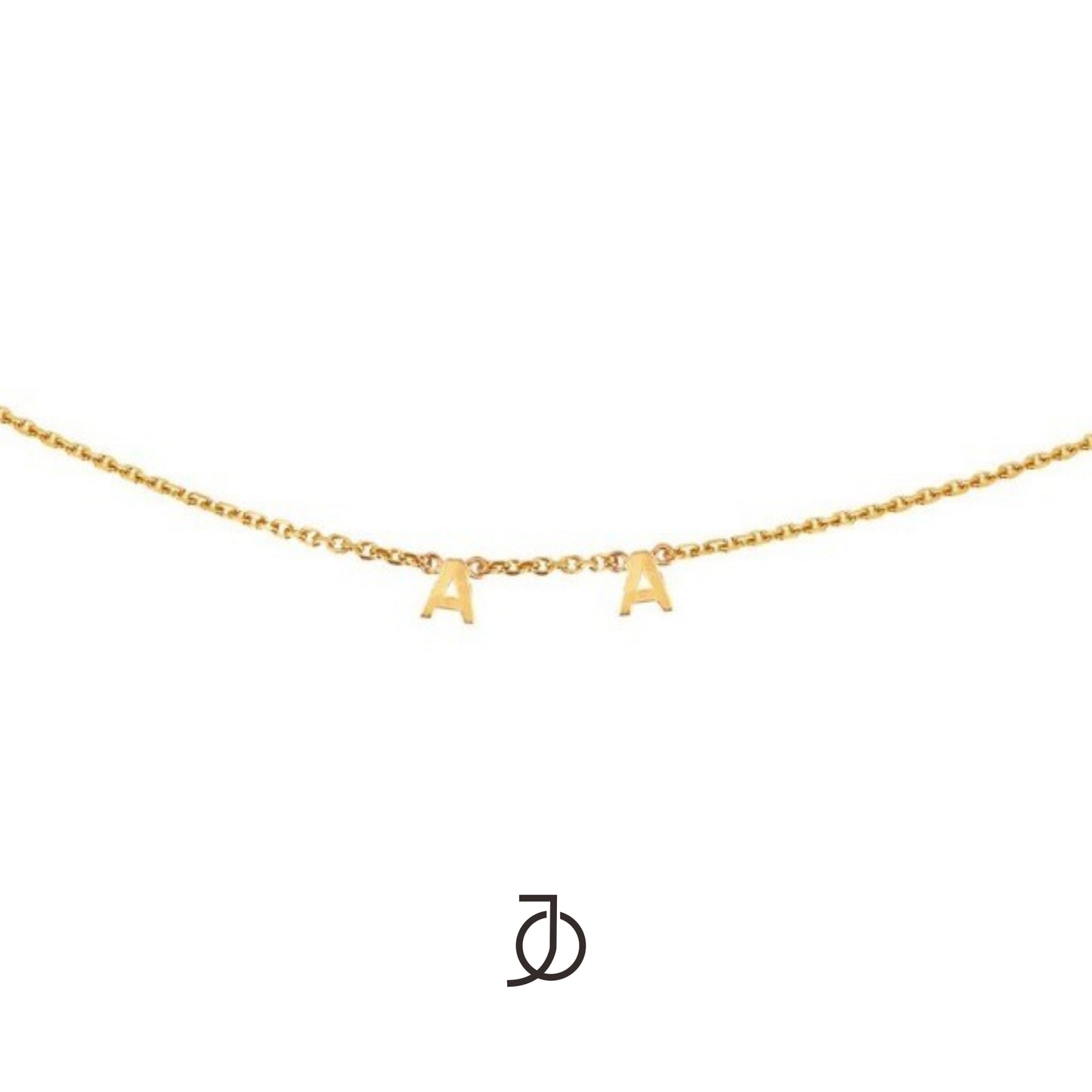 Jo Alphabet Thin Chain Custom
