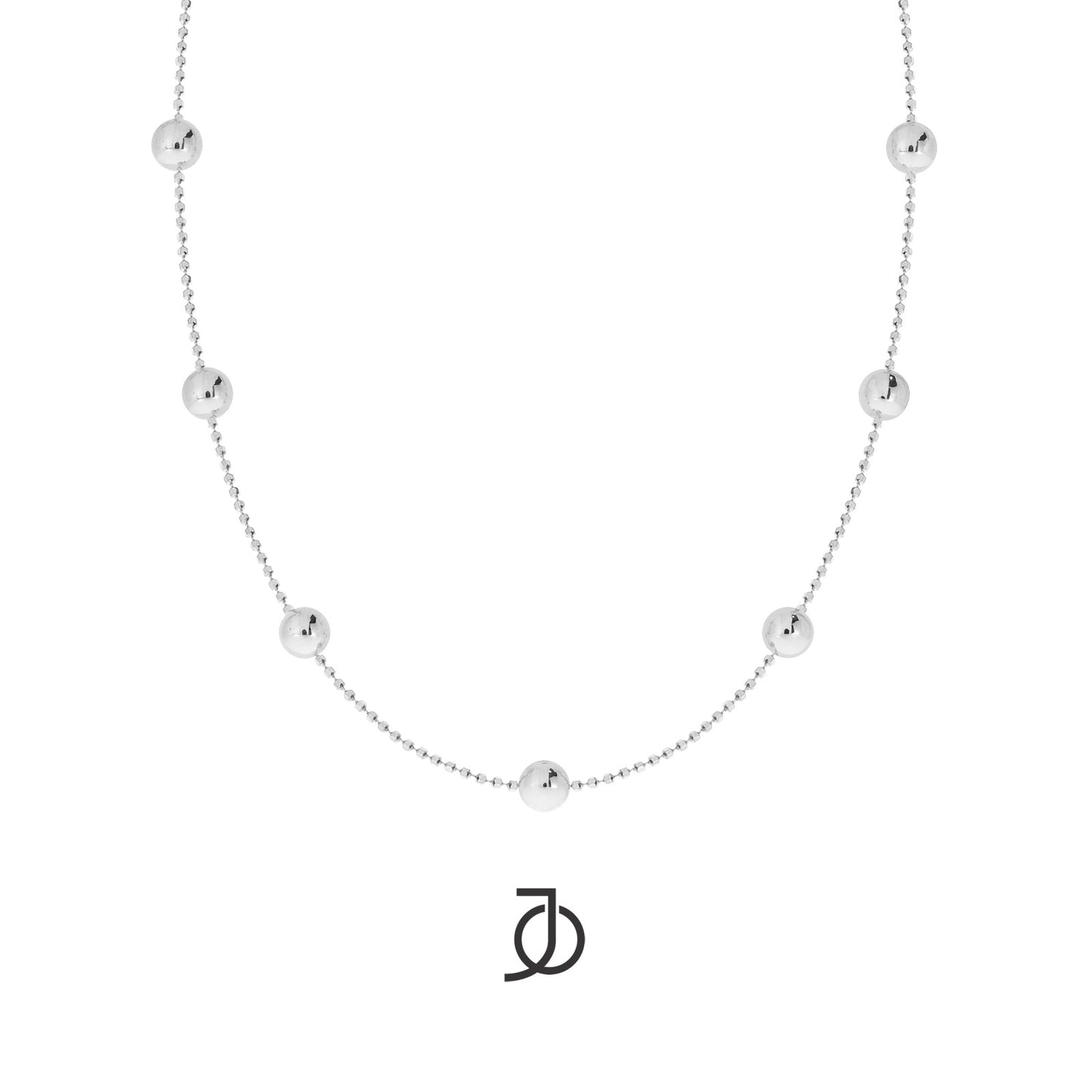 JO Kalung Emas - Ball By The Yard Mini Beaded Necklace