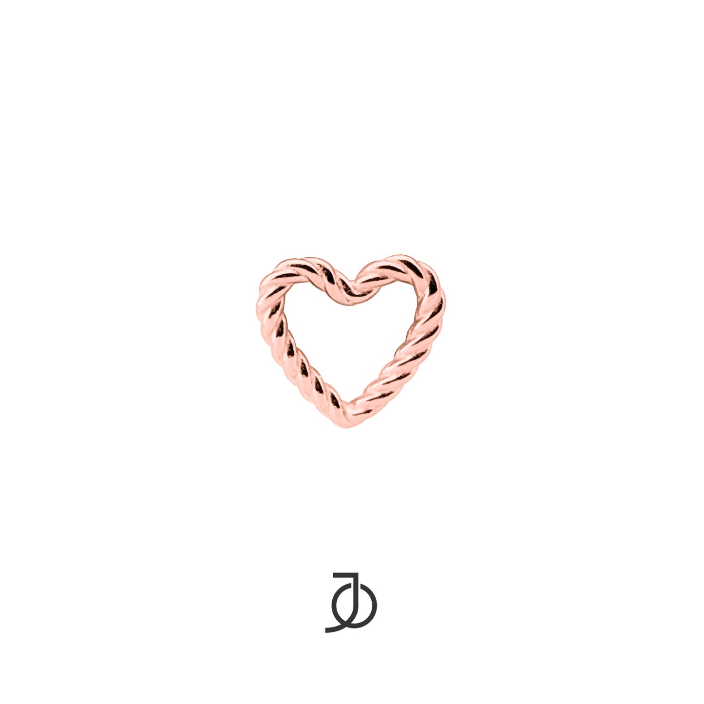 JO Liontin Emas - Charming Heart Charm Pendant