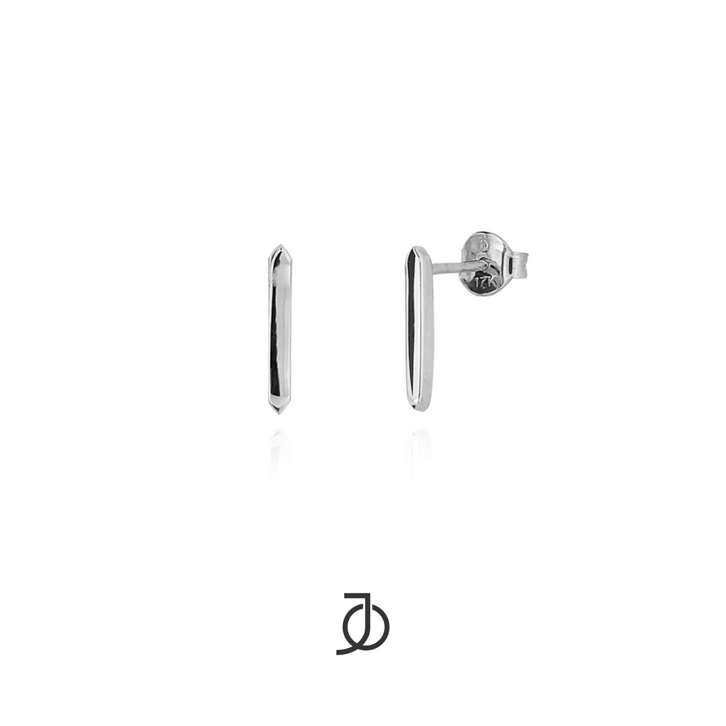 JO GOLD BAR STUDS