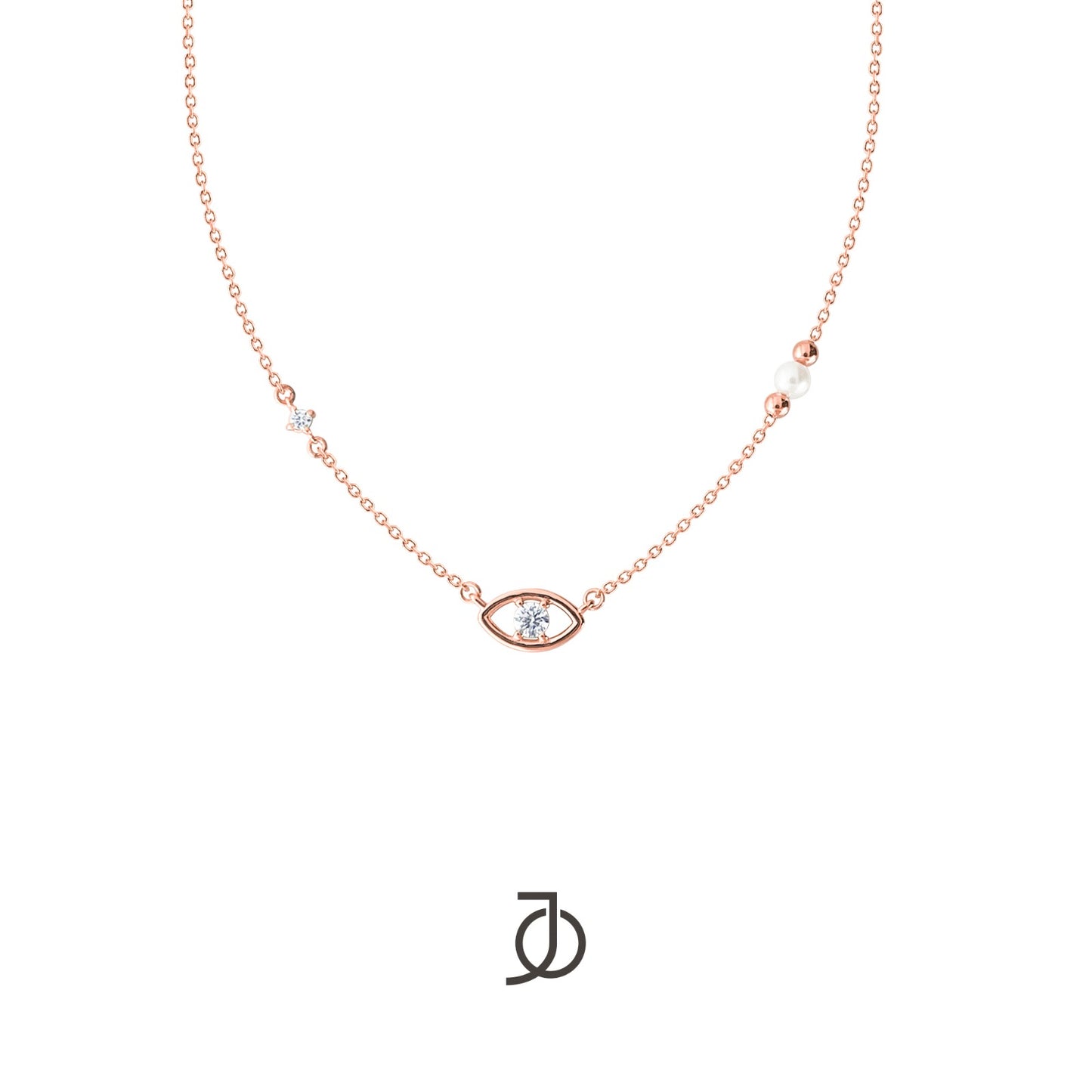 JO Kalung Emas - Iris Necklace