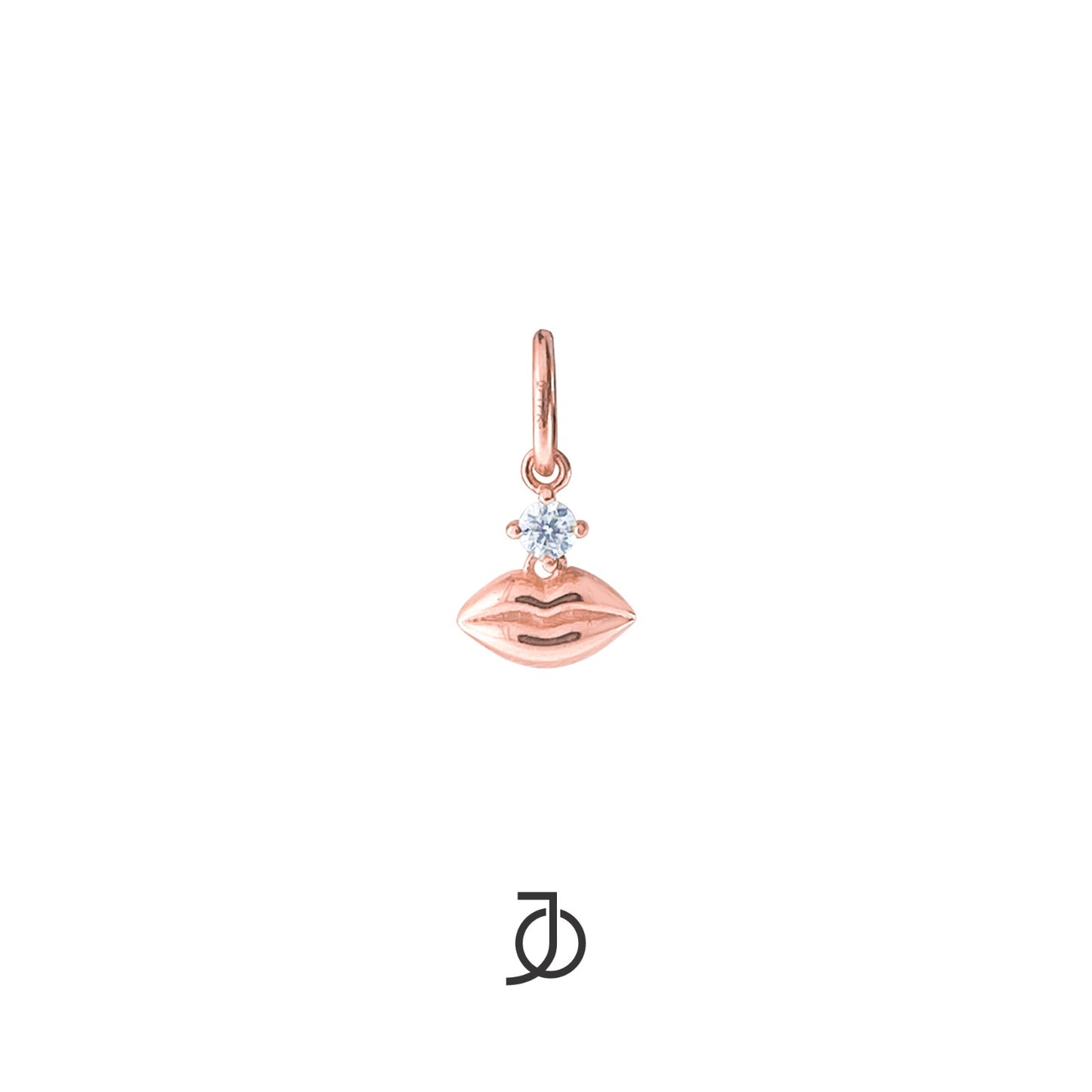 JO Liontin Emas - Pout Pendant