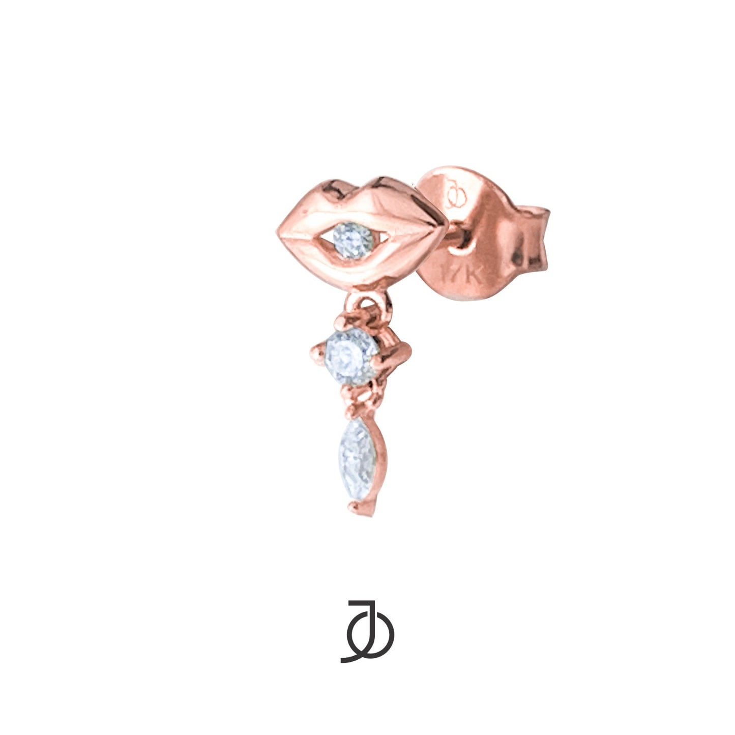 JO Softness Earrings With Diamond