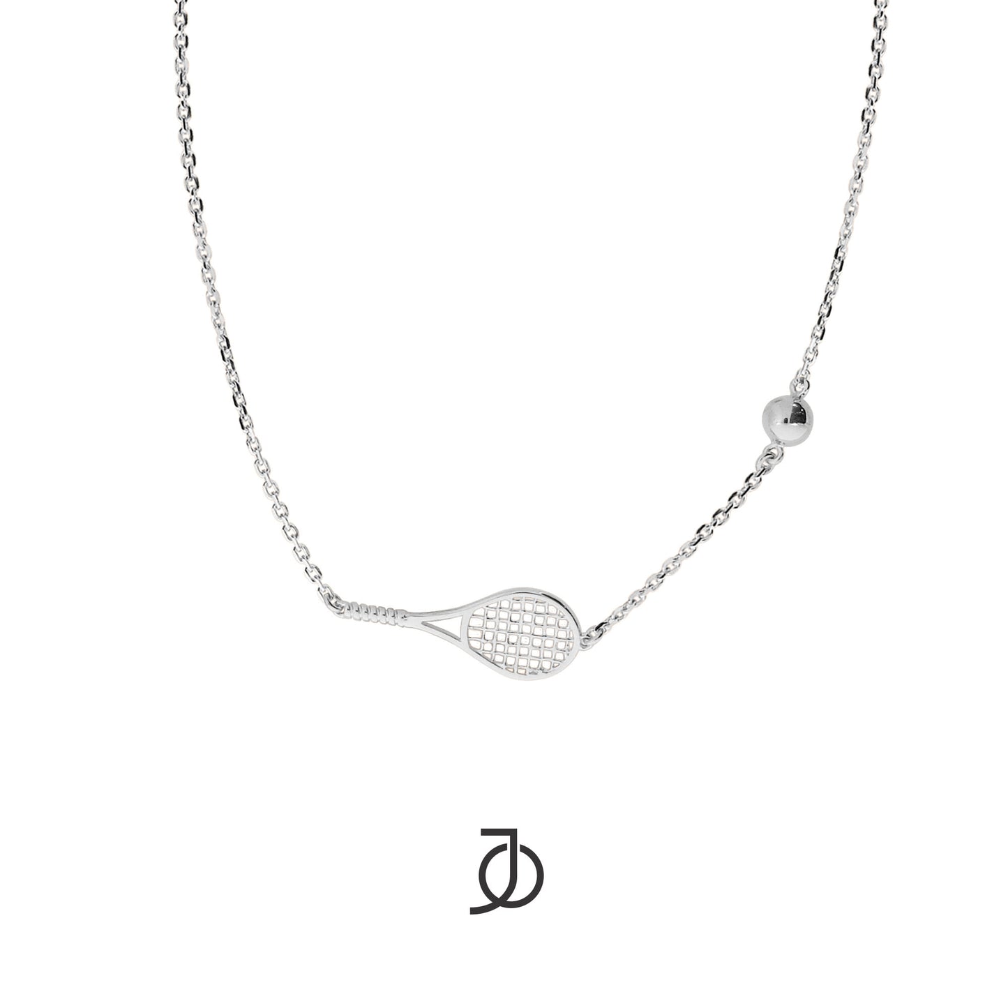 JO Tennis Club Chain Necklace 17k
