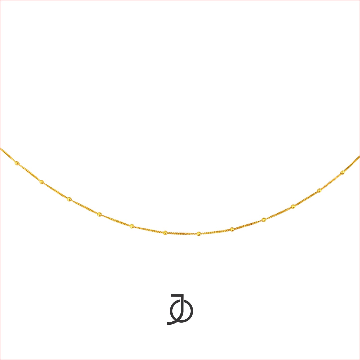 Jo Gold Ball Chain