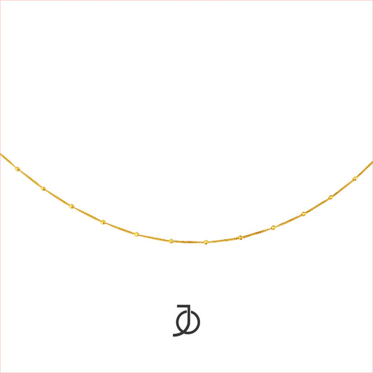 Jo Gold Ball Chain