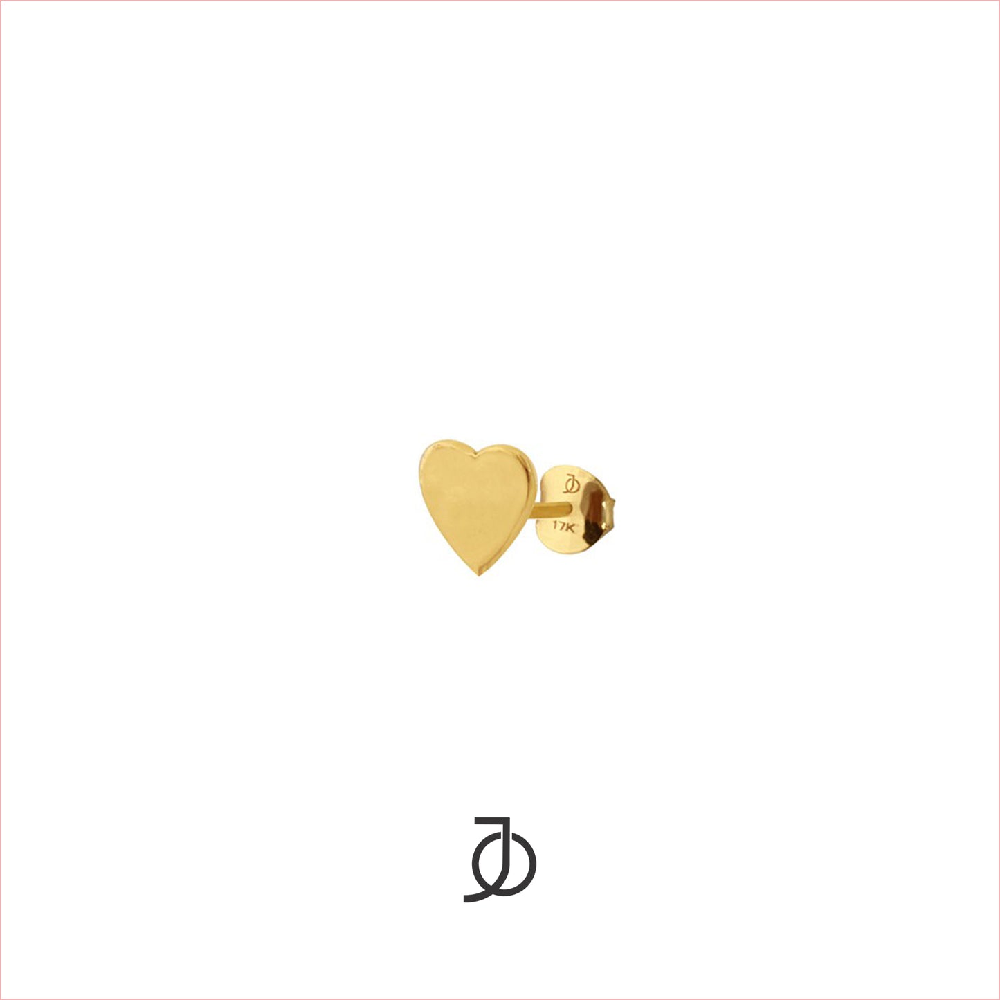 Jo Heart Stud