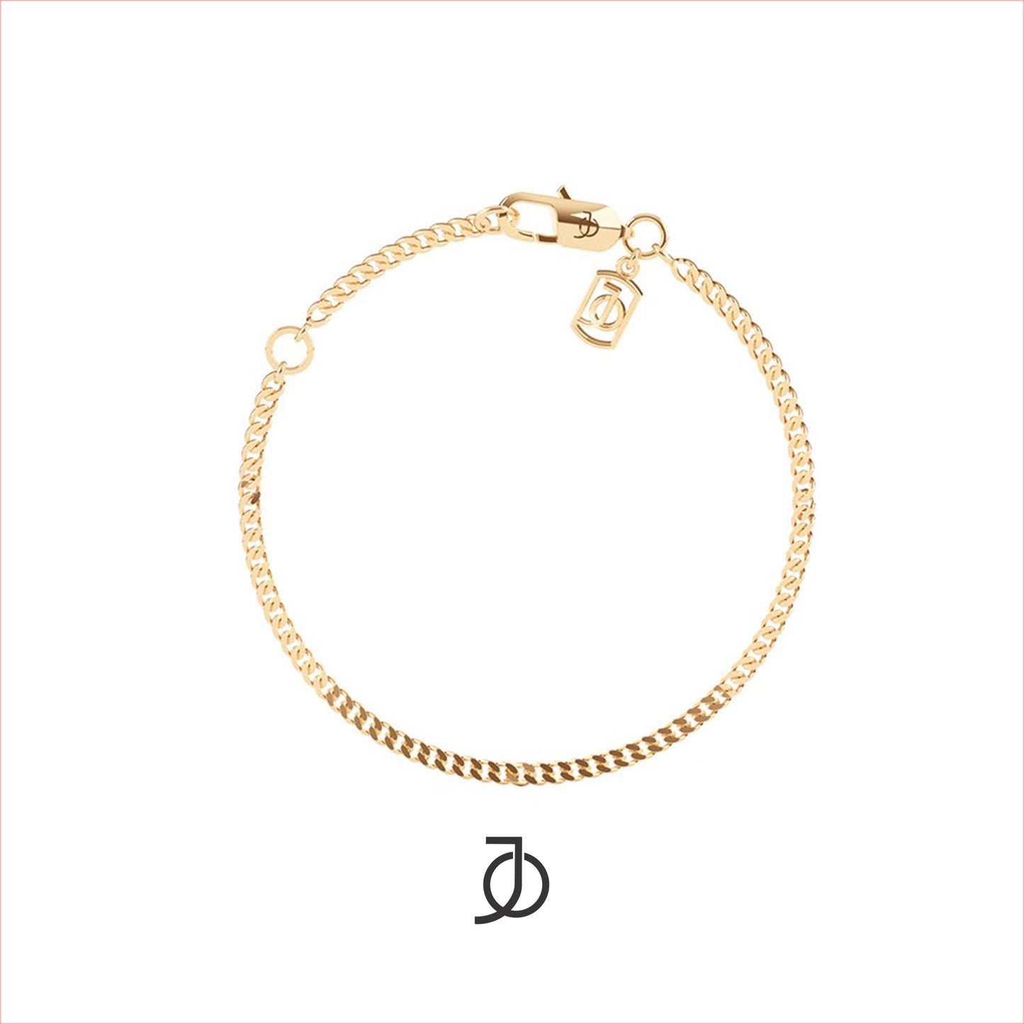 JO Medium Curb Chain Bracelet