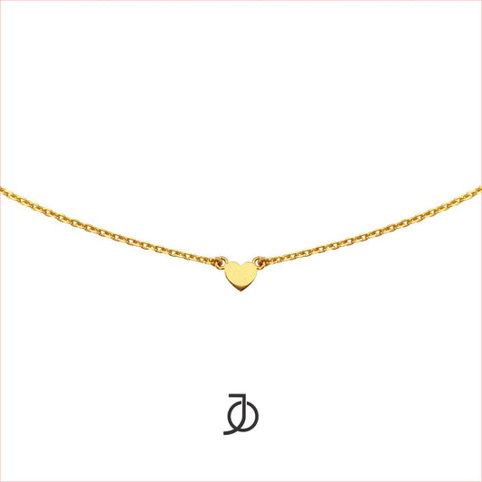 Jo Mini Heart Chain Necklace