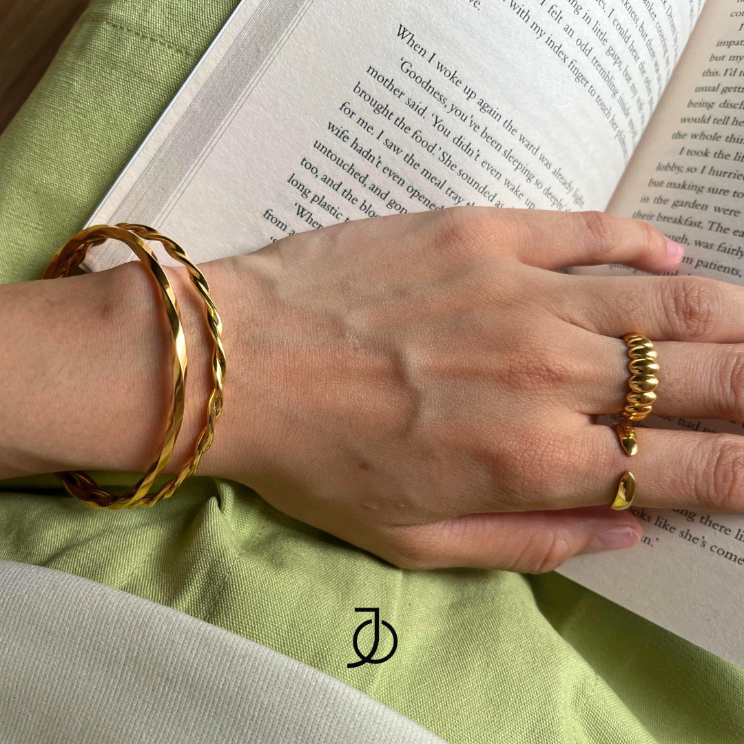 JO Gelang Emas - Slow Twist Bangle 17k