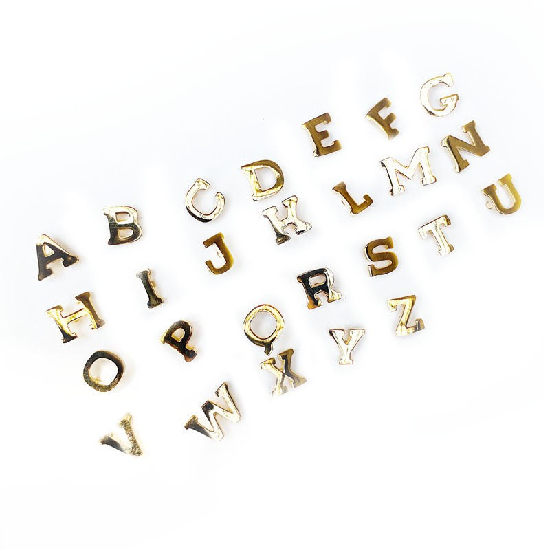 Jo Alphabet Studs 17k
