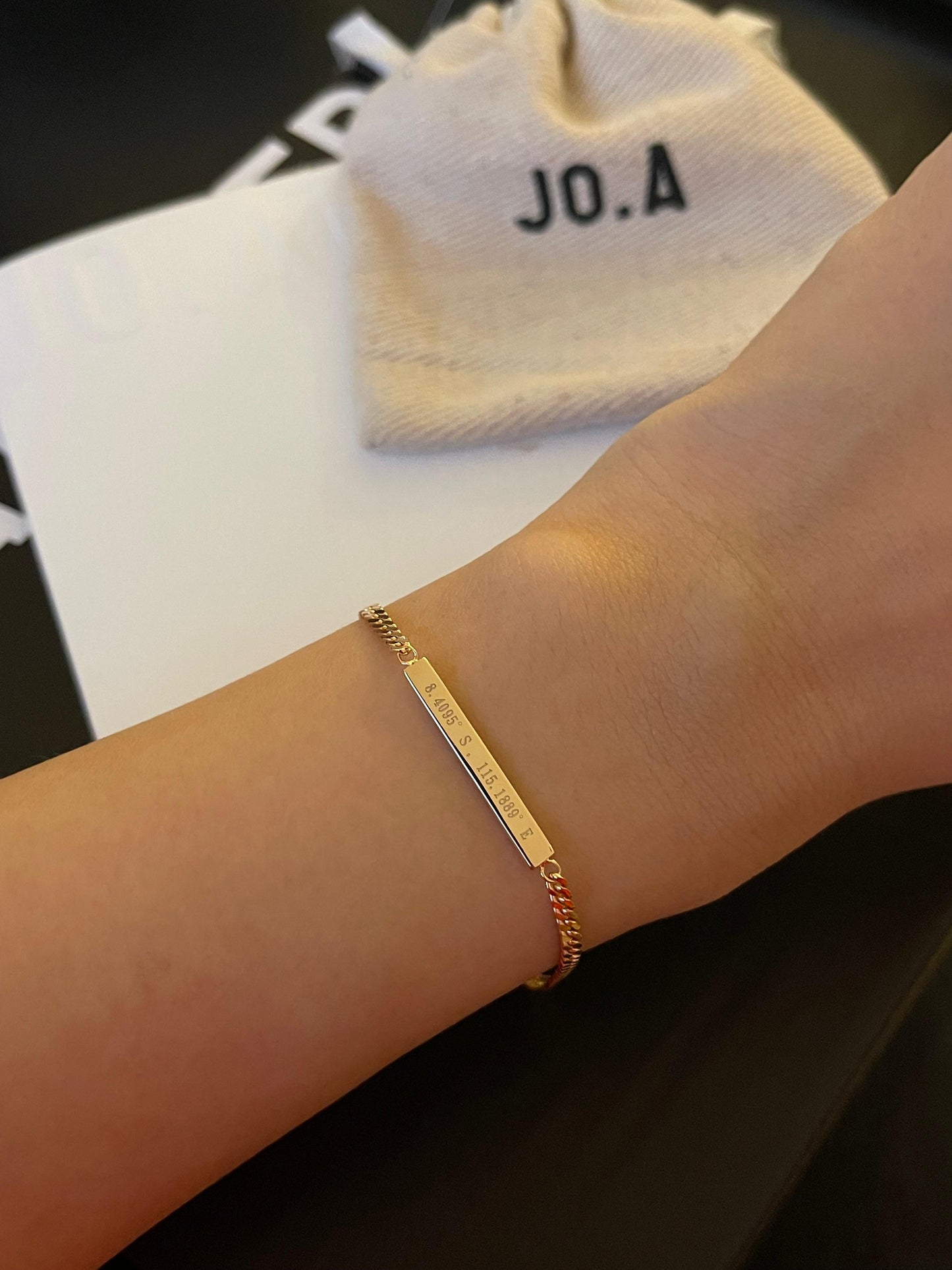 JO Bar Curb bracelet