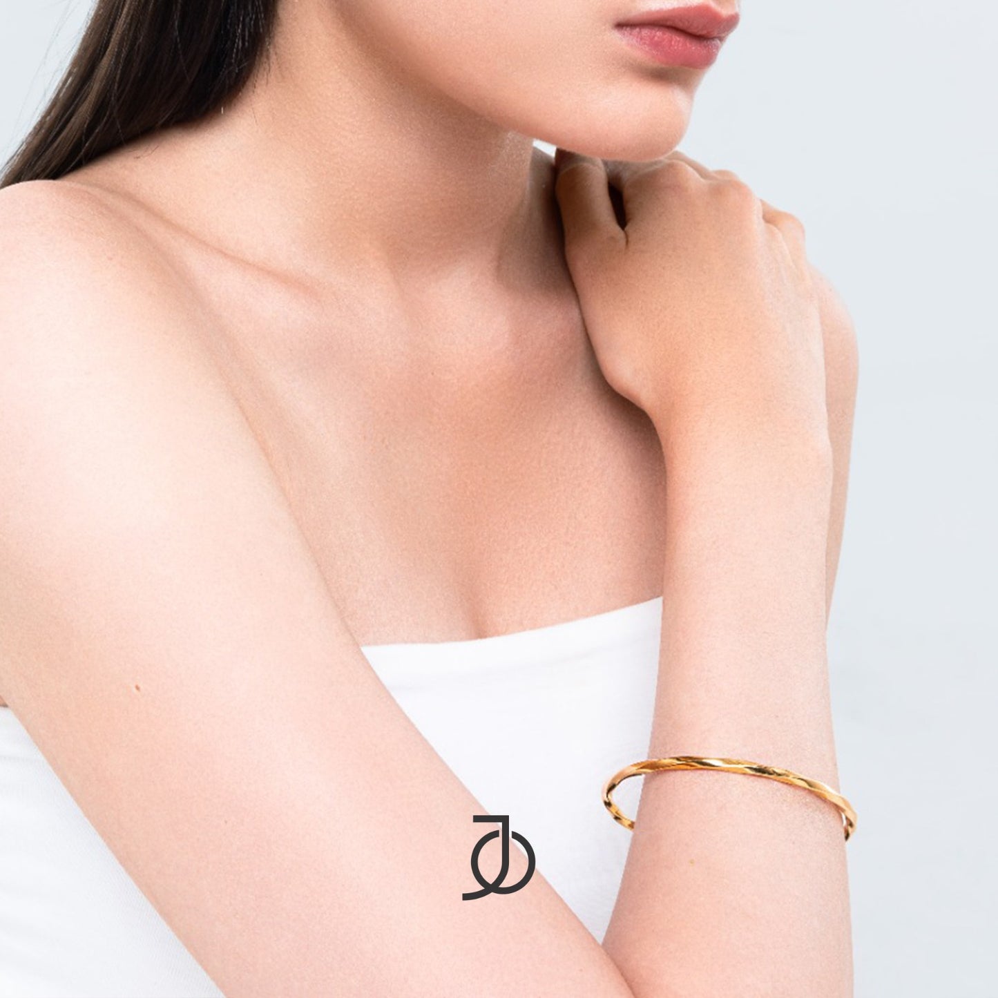 JO Gelang Emas - Slow Twist Bangle 17k