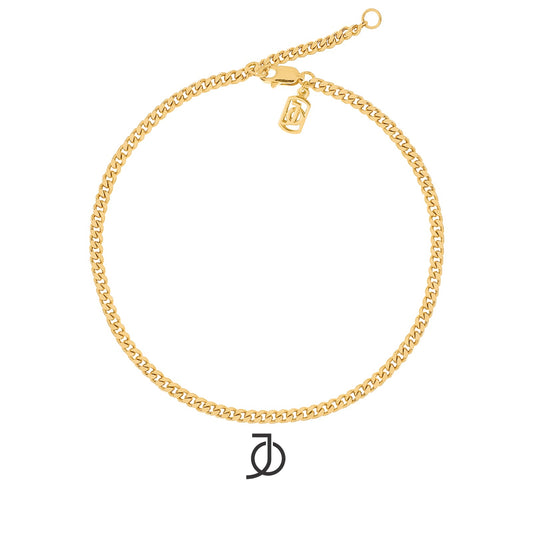 JO Medium Curb Chain Bracelet