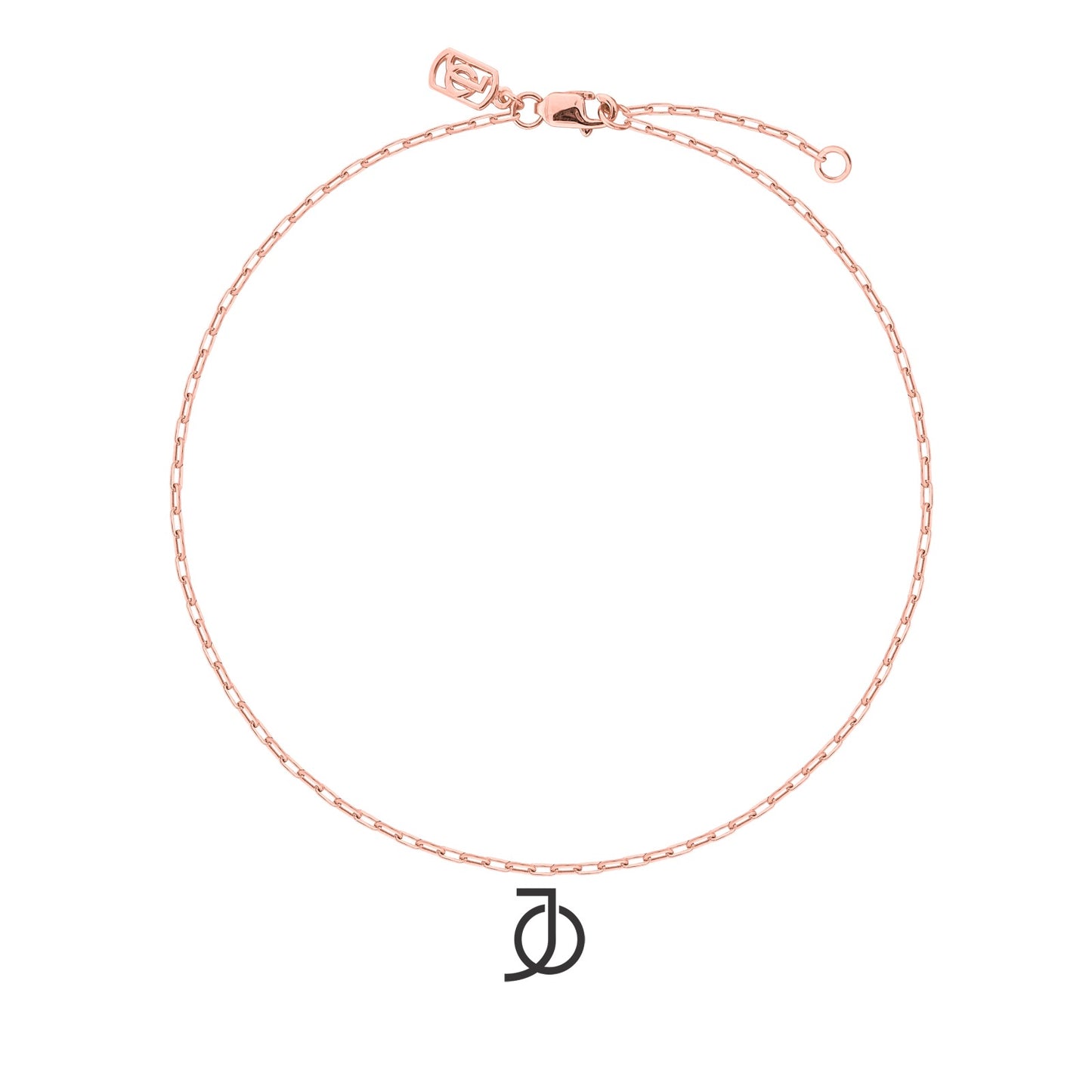 Jo Mini Paper Clip Anklet