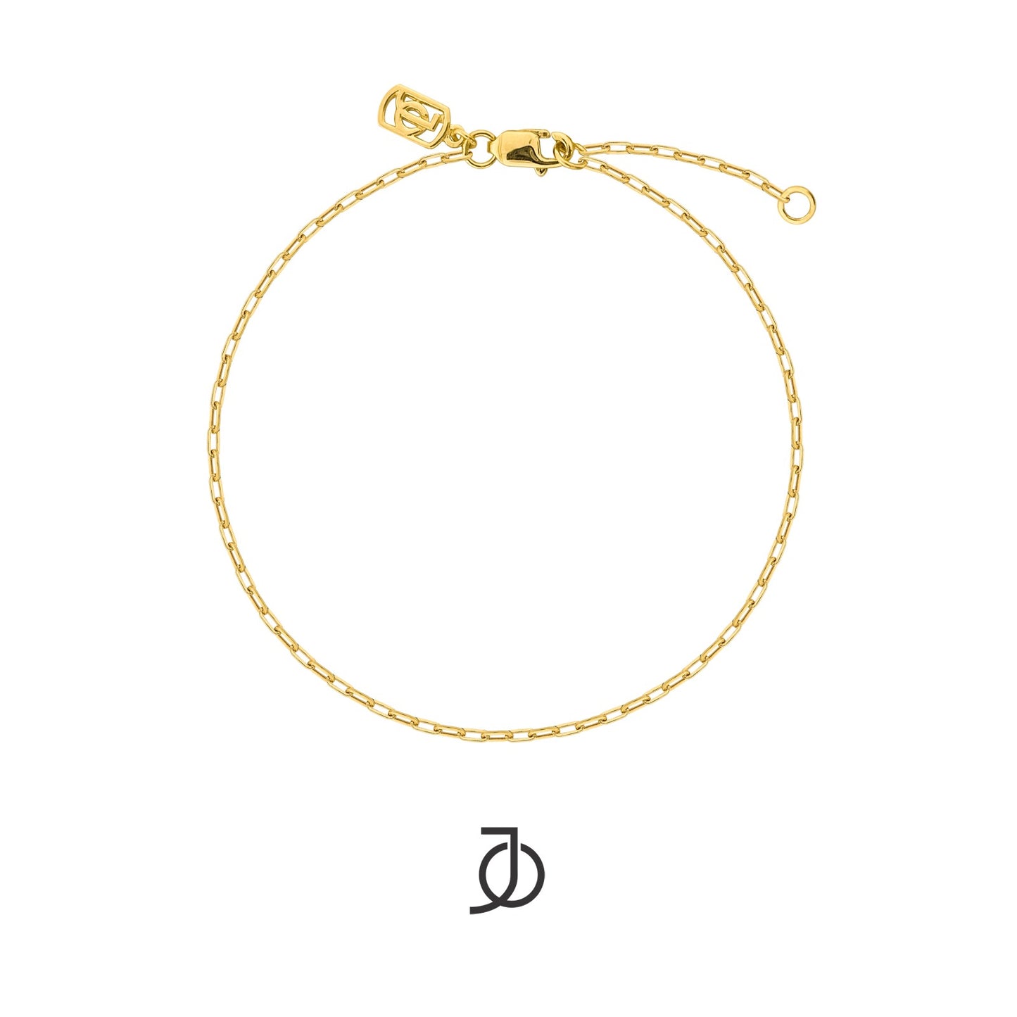 JO Mini Paper Clip Bracelet
