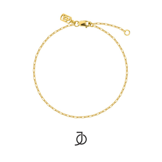 JO Mini Paper Clip Bracelet