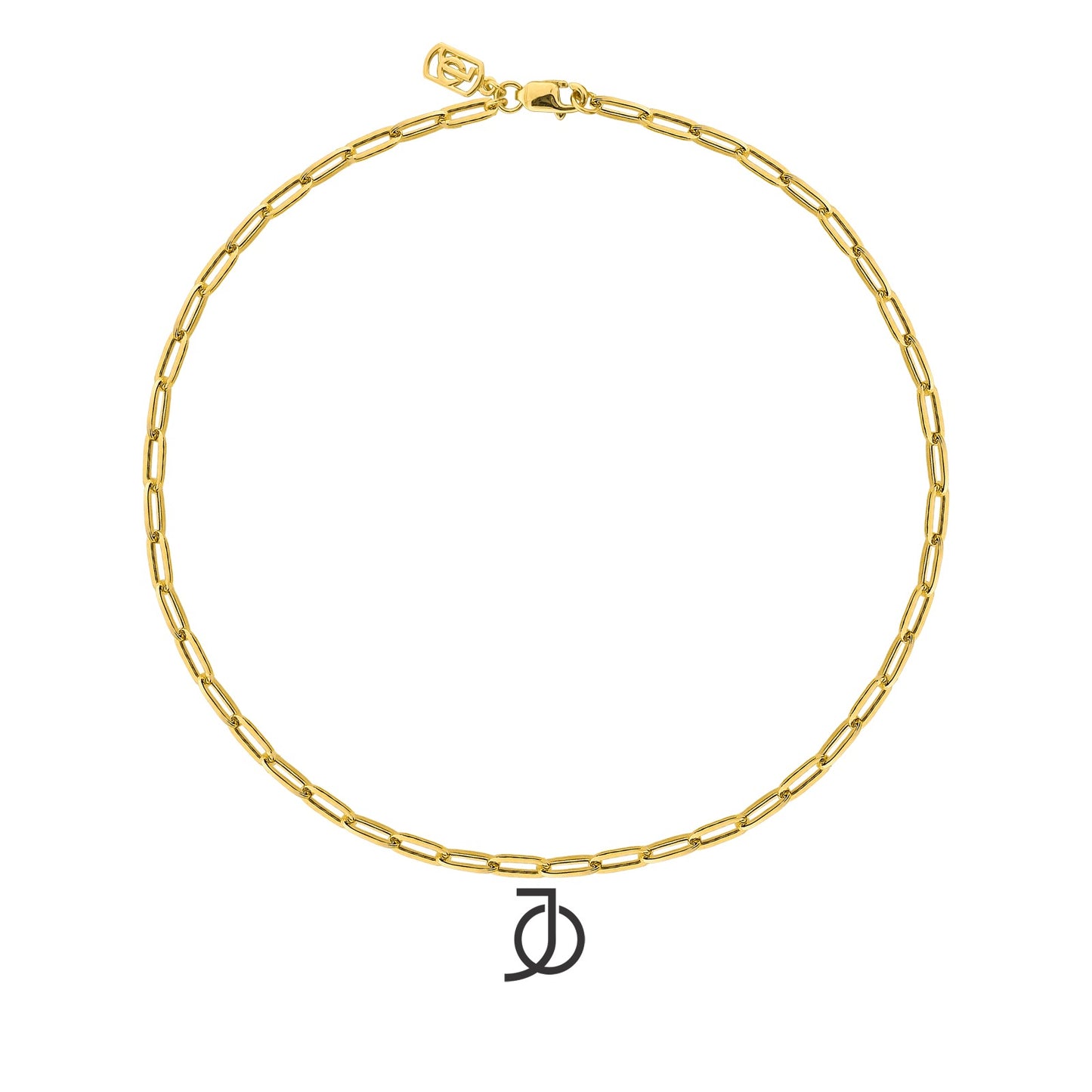 Jo Paper Clip Anklet