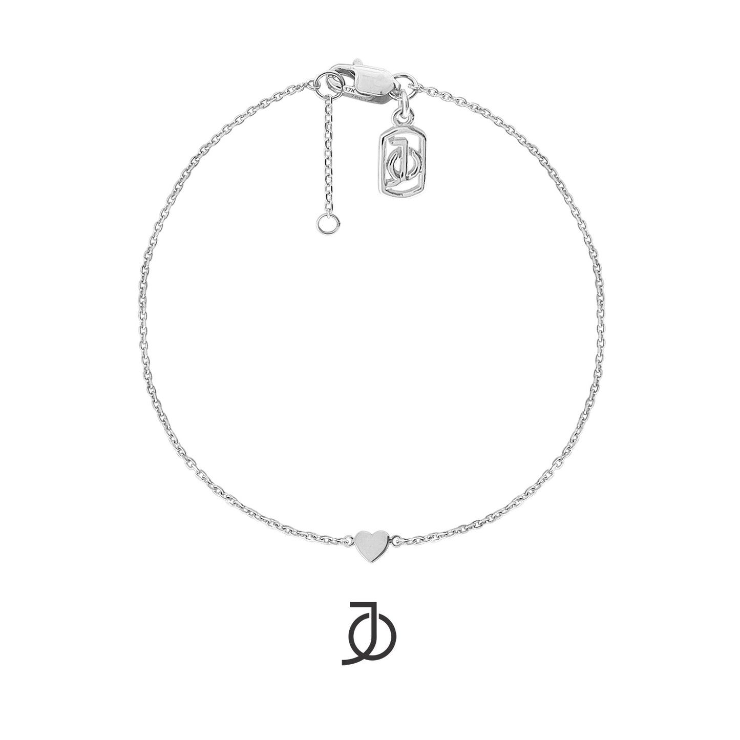 Jo Mini Heart Chain Bracelet