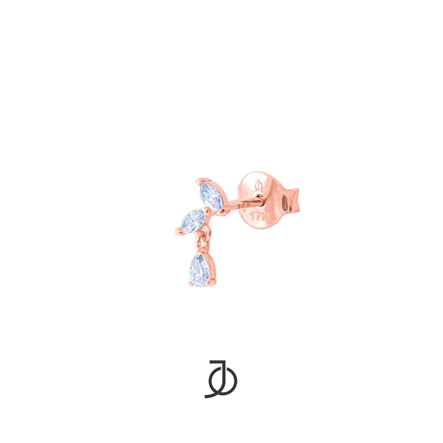 JO Anting Emas - DEW KISSED LOTUS STUDS