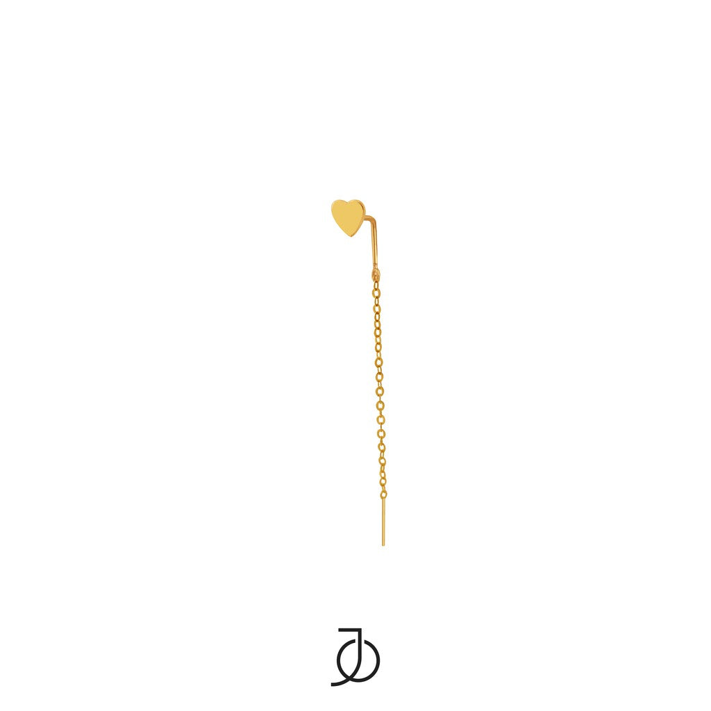 Jo Heart Thread Stud