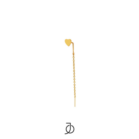 Jo Heart Thread Stud
