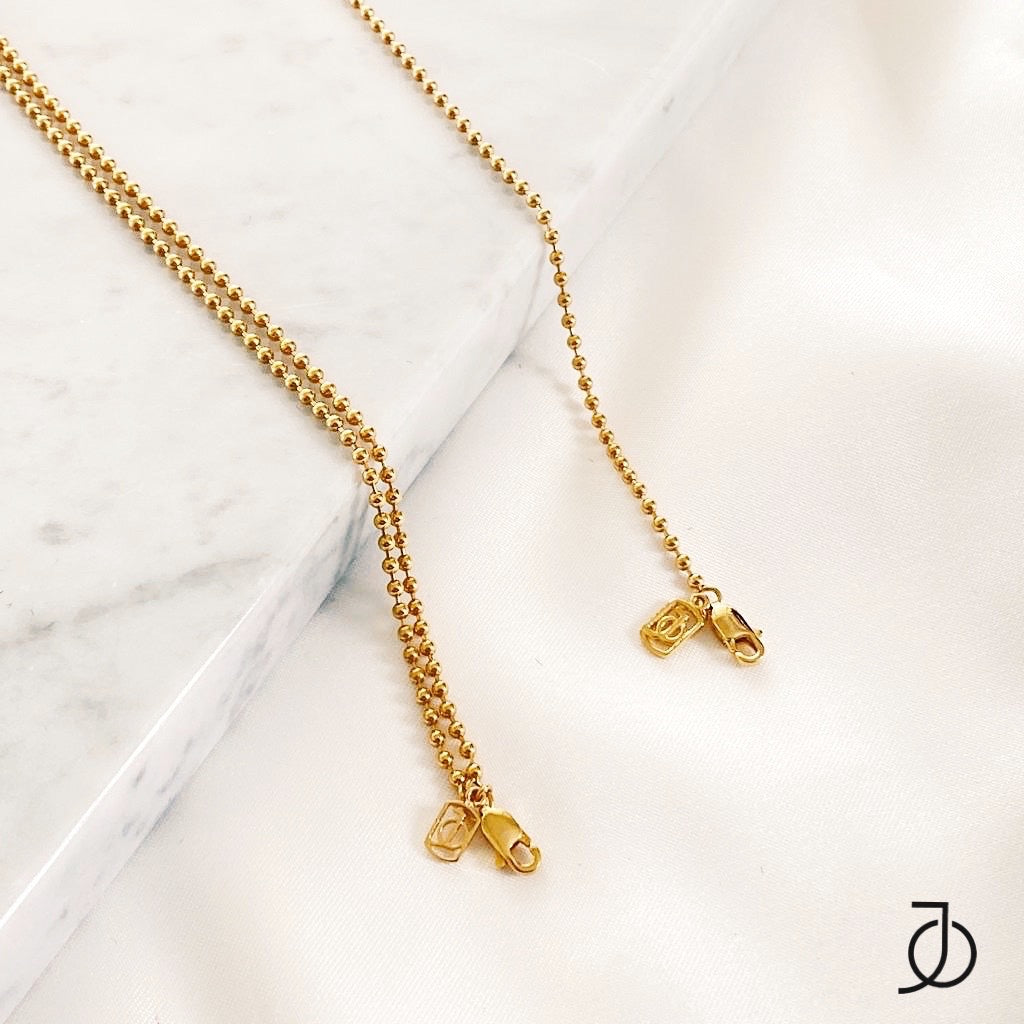 Jo Beaded Chain 17k