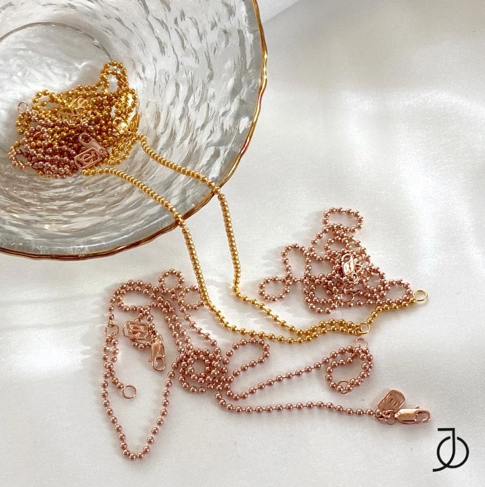 Jo Beaded Chain 17k