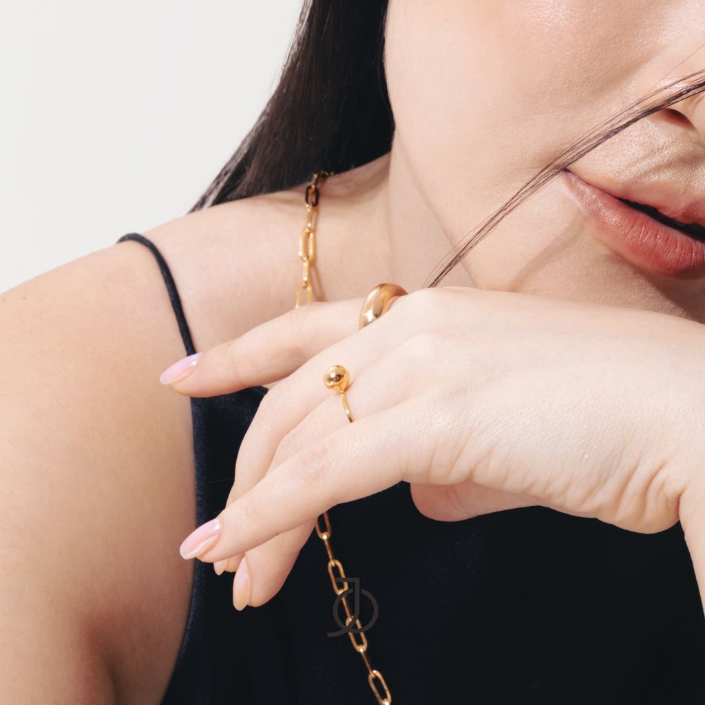 JO Small Ball Ring 17k