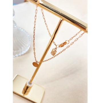 Jo Mini Disc With Mini Paper Clip Bracelet Dangle 17k