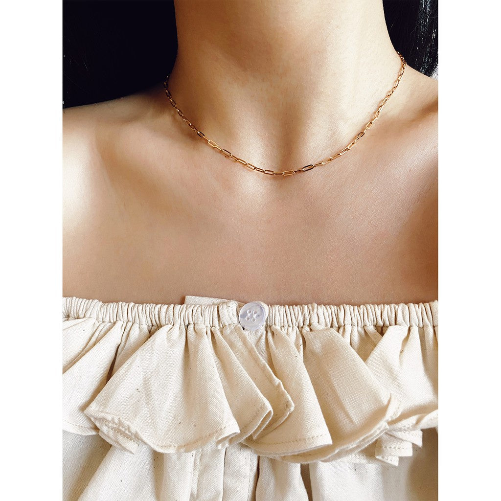 JO Small Paper Clip Chain 17k