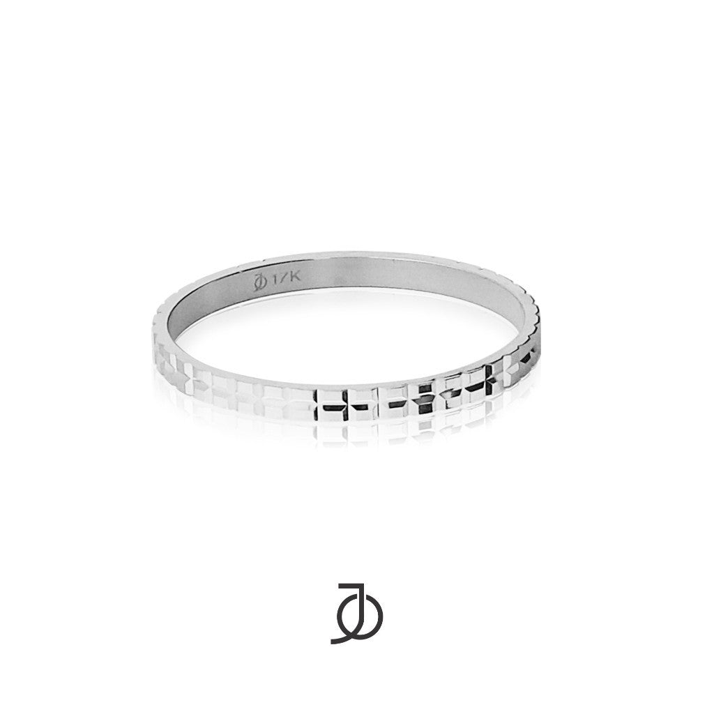 JO 2mm Gold Chocolate Band 17k