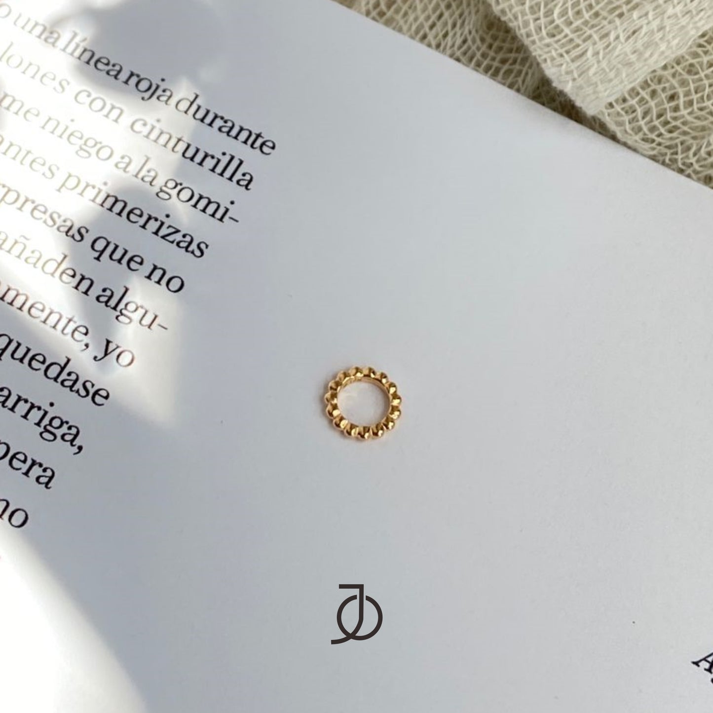 JO Gold Ball Beads Pendant