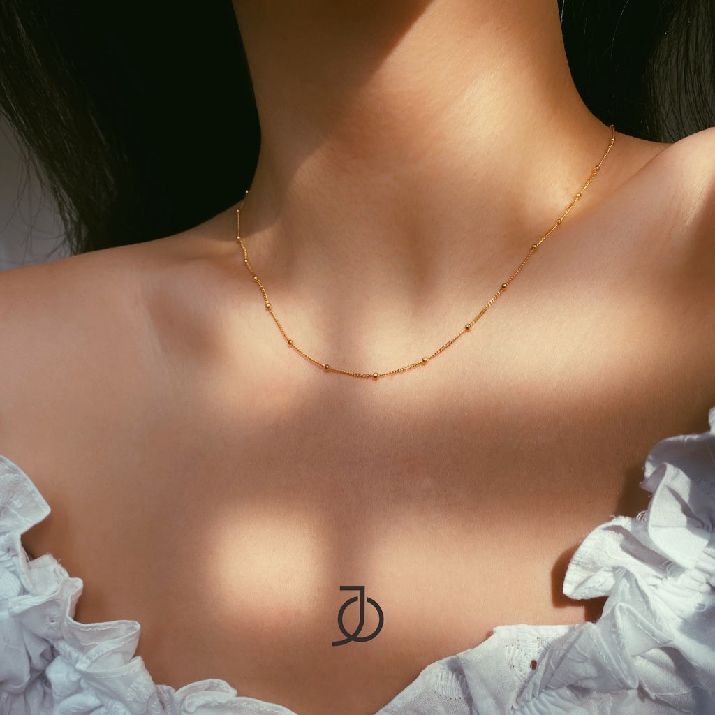 Jo Gold Ball Chain