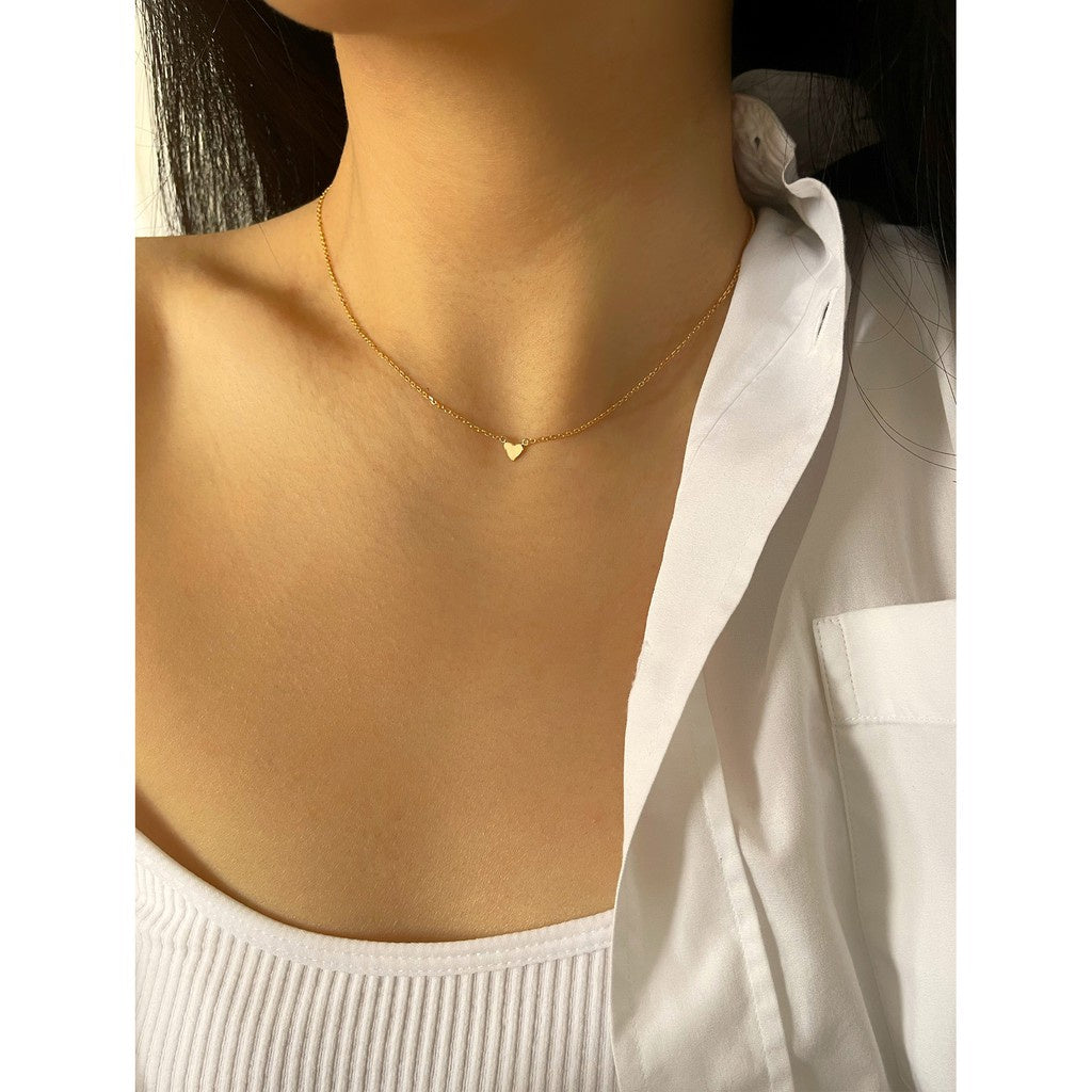 Jo Mini Heart Chain Necklace