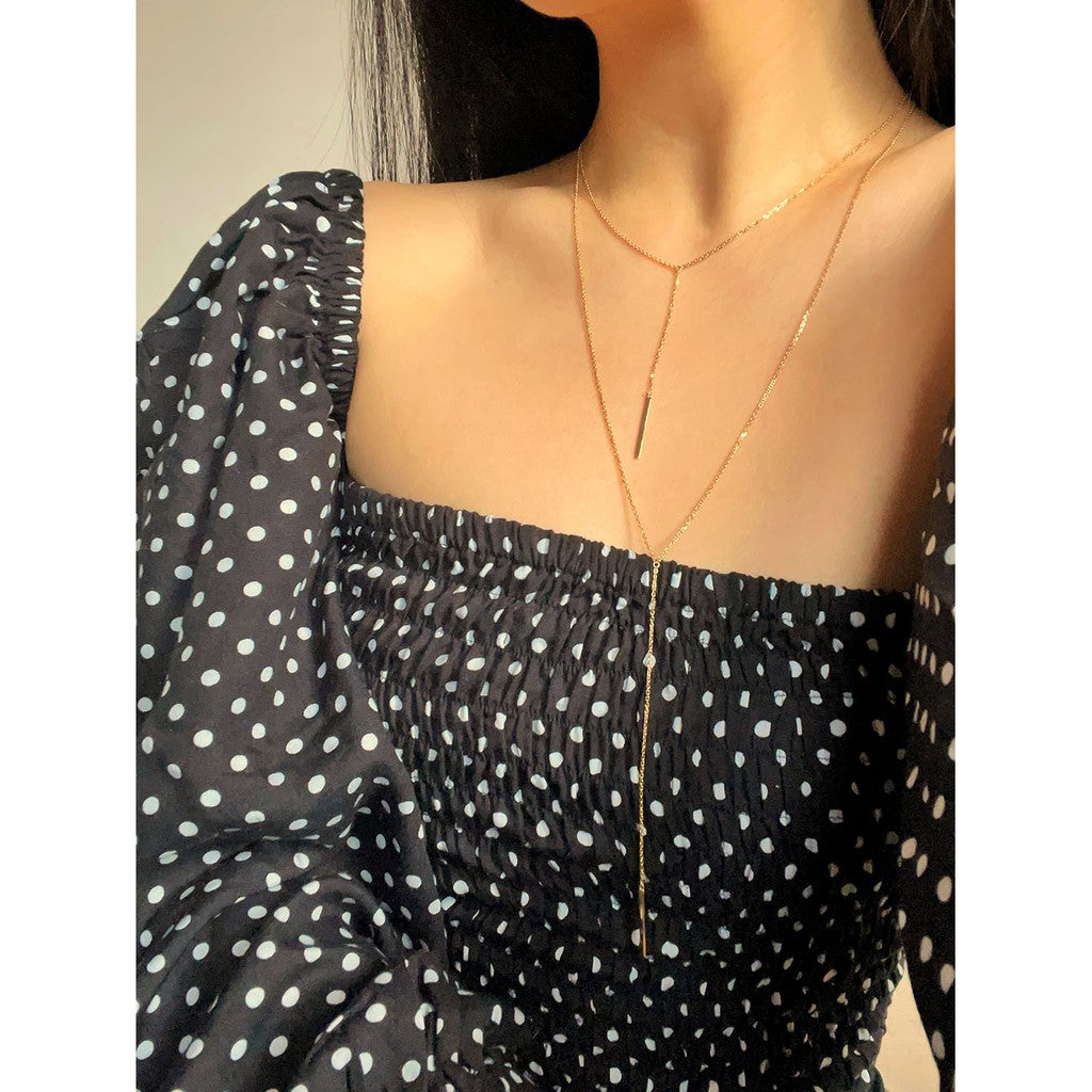 Jo Bar Lariat Necklace