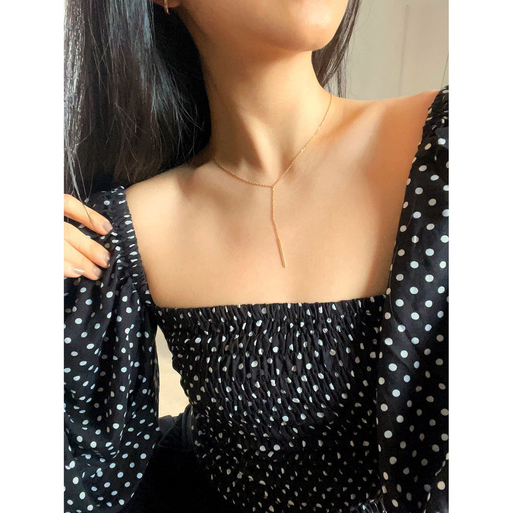 Jo Bar Lariat Necklace