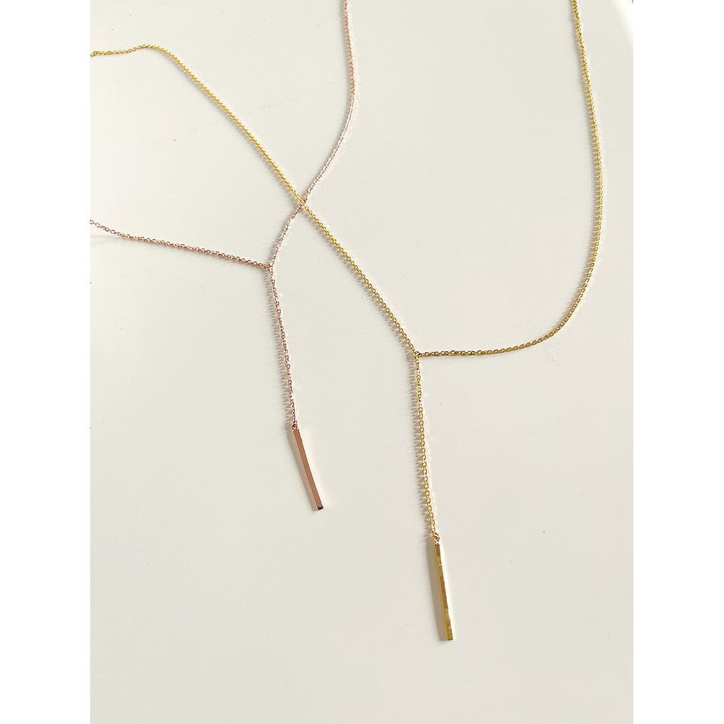 Jo Bar Lariat Necklace