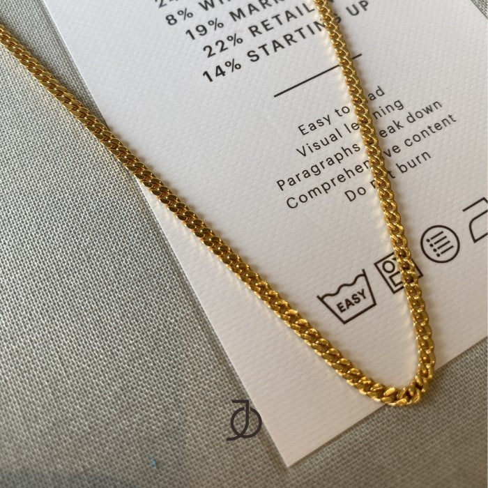 Jo Medium Curb Chain