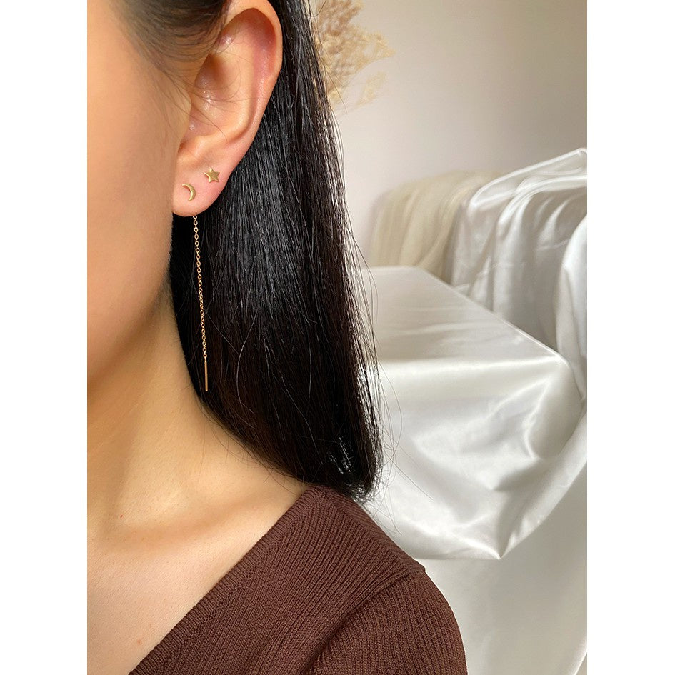 Jo Crescent Thread Stud 17k