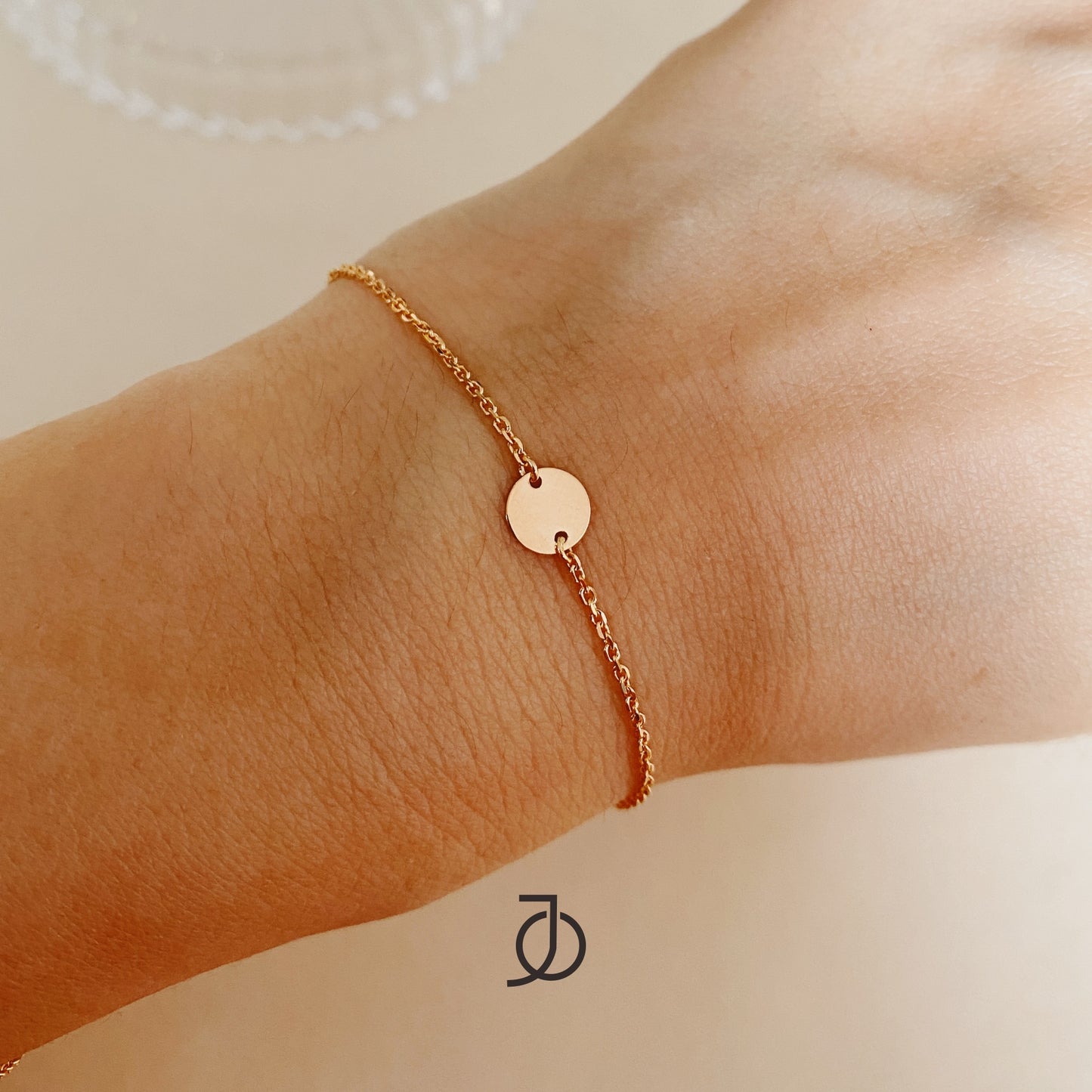Jo Mini Disc With Thin Bracelet