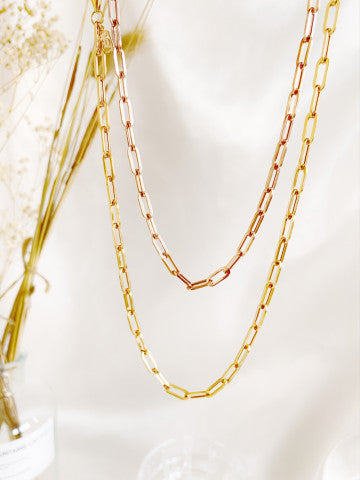 JO LARGE PAPER CLIP CHAIN